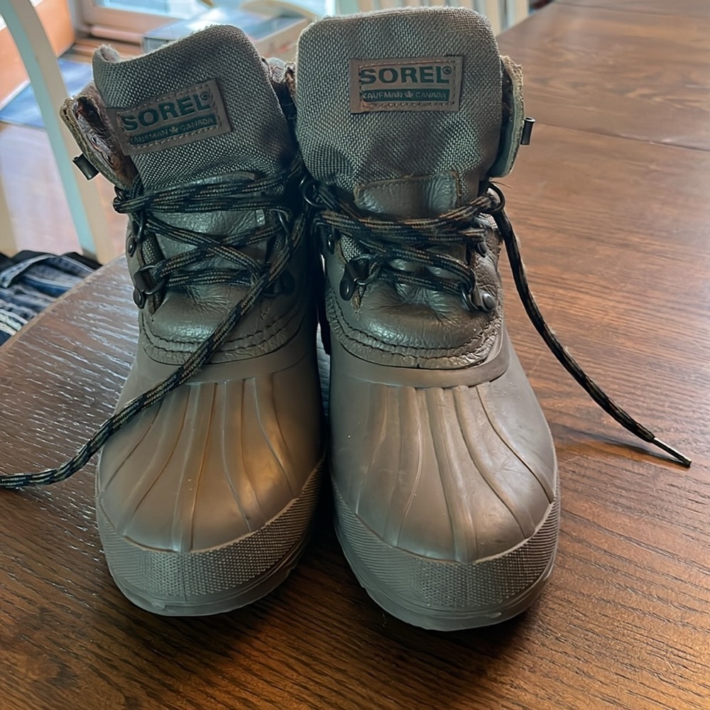 SOREL VINTAGE SNOWCREST Removable Liner Boots Sz M9/ W11 - Picture 4 of 10